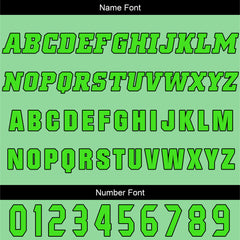 Benutzerdefiniert Grün Baseball Uniformen Drucken für Jungs Mädchen und Kinder Machen Ihr Team Mehr Vielfältig