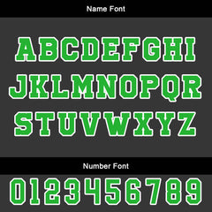 Benutzerdefinierter Grün Basketball Jersey Uniform Anzug gedruckt Ihr Logo Name Nummer