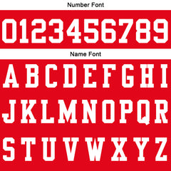 Benutzerdefinierte Rot Weiß Fußball Polo-Shirts Fügen Sie Ihr Einzigartiges hinzu Logo/Name/Nummer