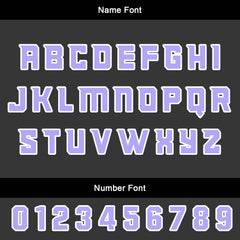 Benutzerdefinierter Lila Basketball Jersey Uniform Anzug gedruckt Ihr Logo Name Nummer