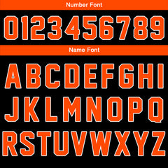 Maßgeschneiderte Orange Letterman Varsity Jacket Individuelle Stickerei Druck nach Ihrem Wunsch