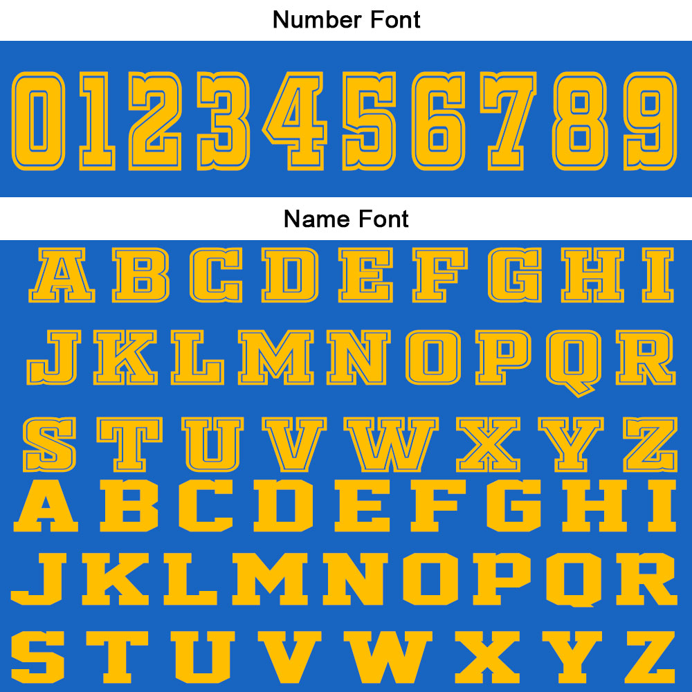 Benutzerdefinierter Blau Gelb Basketball Jersey Uniform Anzug gedruckt Ihr Logo Name Nummer