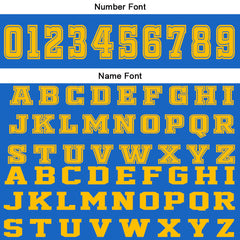 Benutzerdefinierter Blau Gelb Basketball Jersey Uniform Anzug gedruckt Ihr Logo Name Nummer