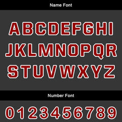 Benutzerdefinierte Rot Schwarz Trikots für Männer Frauen Personalisierte Fußball Uniformen für Erwachsene und Kind