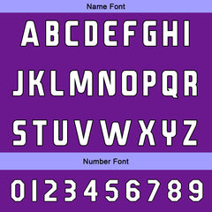 Benutzerdefinierte Lila Reversibel Fußball Trikot Personalisierte Gradient Fußball Shirts für Männer gedruckt Team Name Nummer Logo