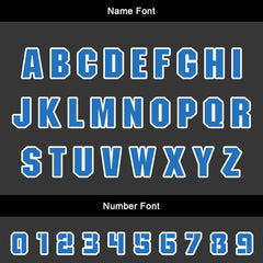 Benutzerdefinierte Blau Trikots für Männer Frauen Personalisierte Fußball Uniformen für Erwachsene und Kind