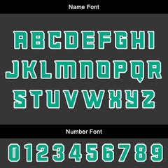 Benutzerdefinierter Grün Basketball Jersey Uniform Anzug gedruckt Ihr Logo Name Nummer