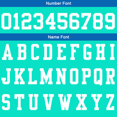 Benutzerdefinierte Cyan Blau Fußball Gradient Polo-Shirts Fügen Sie Ihr Einzigartiges hinzu Logo/Name/Nummer