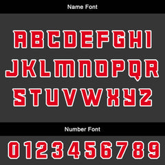 Benutzerdefinierter Rot Basketball Jersey Uniform Anzug gedruckt Ihr Logo Name Nummer