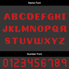 Benutzerdefinierte Schwarz Rot Fußball Trikots für Männer Frauen Personalisierte Fußball Uniformen für Erwachsene und Kind