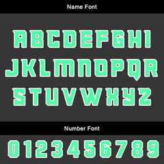 Benutzerdefinierter Fluoreszierend Grün Basketball Jersey Uniform Anzug gedruckt Ihr Logo Name Nummer