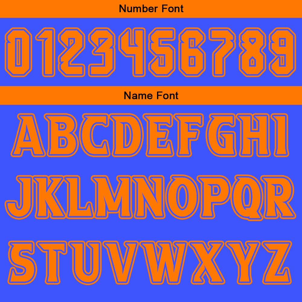Benutzerdefinierte Blau Orange Reversible Basketball Jersey Personalisierte Print Name Nummer Logo