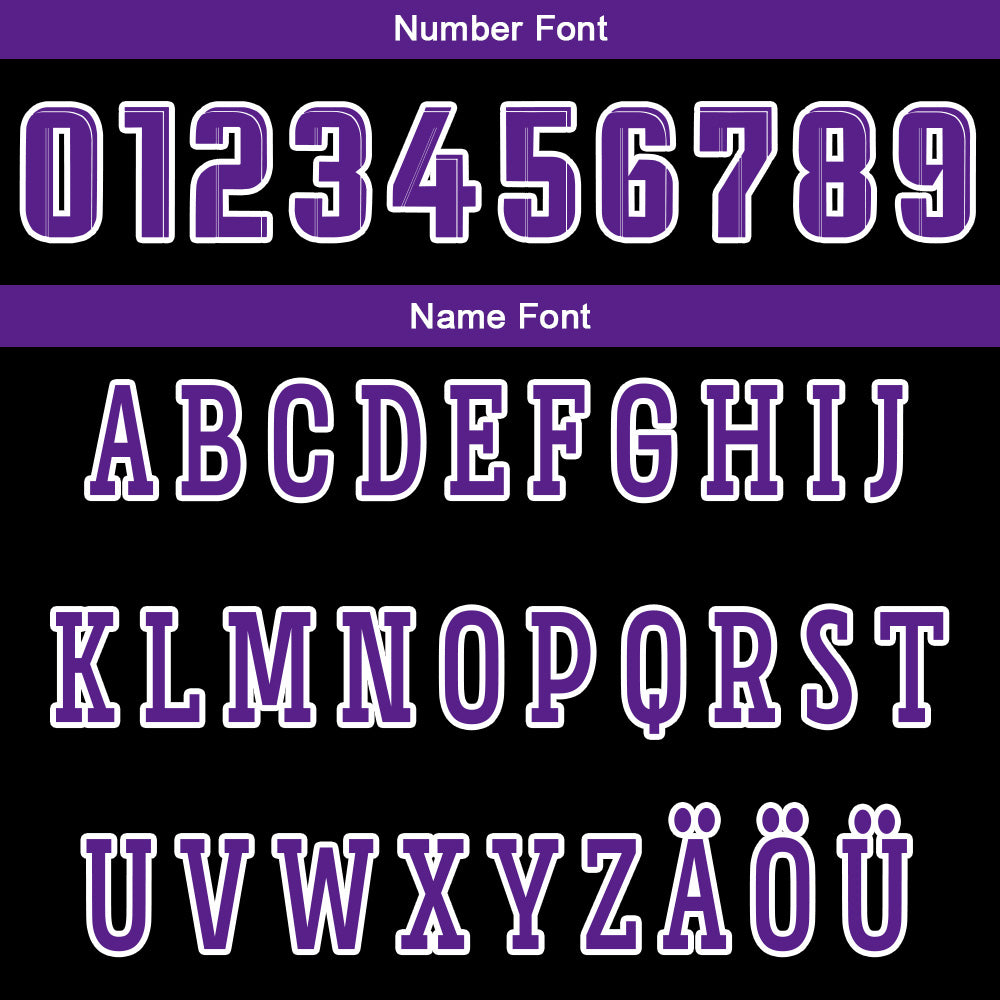 Benutzerdefinierte Schwarz Lila Reversible Basketball Jersey Personalisierte Drucken Name Nummer Logo