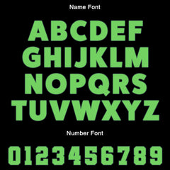 Benutzerdefinierte Grün Lichtblau Trikots für Männer Frauen Personalisierte Fußball Uniformen für Erwachsene und Kind