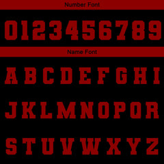 Benutzerdefiniert Schwarz Rot Wasserdichte Varsity Jacken Personalisiert genäht Name Nummer Logo zu Letterman Jacken