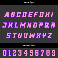 Benutzerdefinierter Lila Rosa Basketball Jersey Uniform Anzug gedruckt Ihr Logo Name Nummer