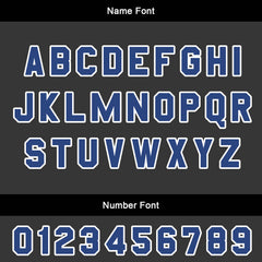 Benutzerdefinierter Grau Blau Basketball Jersey Uniform Anzug gedruckt Ihr Logo Name Nummer