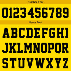 Benutzerdefinierte Gelb Kurzarm-Kapuzenpullover für Männer Frauen Hemden mit Kapuzen gedruckt Name Logo