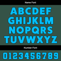 Benutzerdefinierte Grün Blau Trikots für Männer Frauen Personalisierte Fußball Uniformen für Erwachsene und Kind