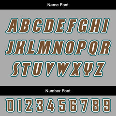 Benutzerdefinierte Grau Grün Reversible Basketball Jersey Personalisierte Print Name Nummer Logo