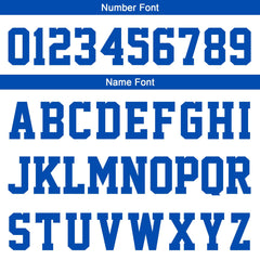 Benutzerdefinierte Weiß Blau Kurzarm-Kapuzenpullover für Männer Frauen Hemden mit Kapuzen gedruckt Name Logo