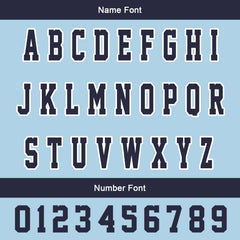 Maßgeschneiderte Marine Löwenblau Letterman Varsity Jacket Individuelle Stickerei Druck nach Ihrem Wunsch