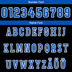 Benutzerdefinierte Schwarz Blau Reversible Basketball Jersey Personalisierte Drucken Name Nummer Logo