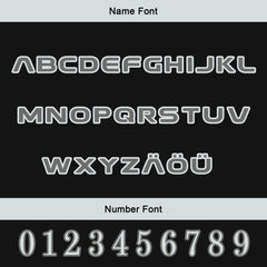 Maßgeschneiderte Grau Schwarz Letterman Varsity Jacket Individuelle Stickerei Druck nach Ihrem Wunsch