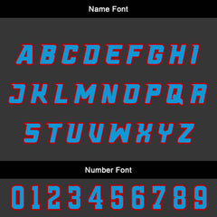 Benutzerdefinierter Rot Blau Basketball Jersey Uniform Anzug gedruckt Ihr Logo Name Nummer