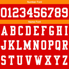 Benutzerdefinierte Rot Orange Fußball Gradient Polo-Shirts Fügen Sie Ihr Einzigartiges hinzu Logo/Name/Nummer