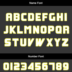 Benutzerdefinierter Schwarz Gelb Basketball Jersey Uniform Anzug gedruckt Ihr Logo Name Nummer