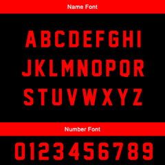 Kundenspezifisches Schwarz Rot Basketball Fußball Schießen langes T-Shirt für Erwachsene und Kinder