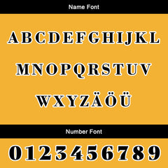 Maßgeschneiderte Schwarz Gelb Letterman Varsity Jacket Individuelle Stickerei Druck nach Ihrem Wunsch