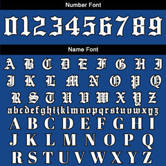 Maßgeschneiderte Blau Letterman Varsity Jacket Individuelle Stickerei Druck nach Ihrem Wunsch