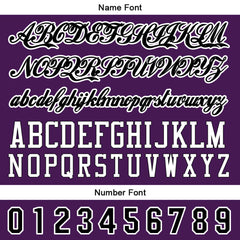 Benutzerdefiniert Lila Baseball Uniformen Drucken für Jungs Mädchen und Kinder Machen Ihr Team Mehr Vielfältig