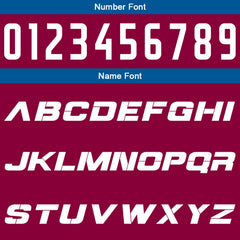 Benutzerdefinierte Rot Weiß Reversible Basketball Jersey Personalisierte Print Name Nummer Logo