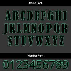 Benutzerdefinierte Schwarz Grün Trikots für Männer Frauen Personalisierte Fußball Uniformen für Erwachsene und Kind