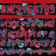 Benutzerdefinierte Rot Blau Varsity-Jacke. Letterman-Jacke für Männer, Frauen und Jugendliche