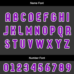 Benutzerdefinierter Grau Violett Basketball Jersey Uniform Anzug gedruckt Ihr Logo Name Nummer