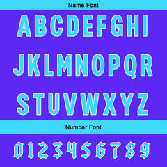 Benutzerdefinierte Dunkelviolett Blau Reversibel Fußball Trikot Personalisierte Gradient Fußball Shirts für Männer gedruckt Team Name Nummer Logo