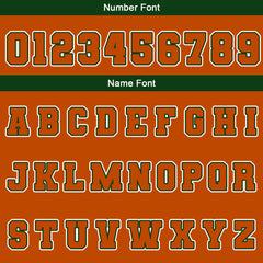 Benutzerdefiniert Orange Weiß Wasserdichte Varsity Jacken Personalisiert genäht Name Nummer Logo zu Letterman Jacken