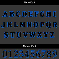 Benutzerdefinierte Schwarz Blau Trikots für Männer Frauen Personalisierte Fußball Uniformen für Erwachsene und Kind