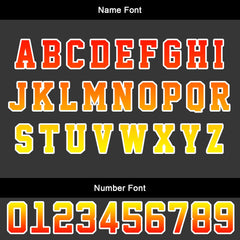 Benutzerdefinierte Orange Trikots für Männer Frauen Personalisierte Fußball Uniformen für Erwachsene und Kind