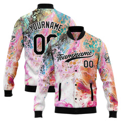 Personalisiert Benutzerdefiniert Jacke Anpassen Ihr Teamname, Logo und Nummer