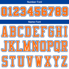 Benutzerdefinierte Authentisch Basketball Trikot Weiß-Orange- königlich