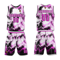 Benutzerdefinierter Basketball Jersey Uniform Anzug für Männer Frauen Mädchen Jungen gedruckt Ihr Logo Name Nummer