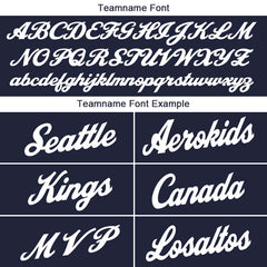 Benutzerdefinierte Authentisch Basketball Trikot Marine-Rot-Weiß