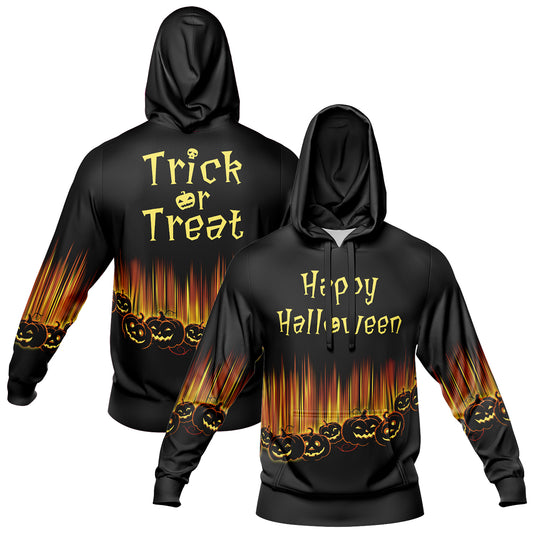 Benutzerdefinierter personalisierter Halloween-Hoodie für Halloween-Langarm-Sweatshirts für Erwachsene und Kinder, leichte, lässige Pullover-Oberteile
