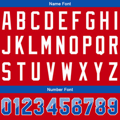 Benutzerdefinierte Authentisch Baseball-Trikot Rot Netz