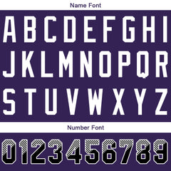 Benutzerdefinierte Authentisch Baseball-Trikot Lila Netz